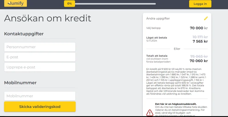 Så fungerar Lumify inloggning med och utan BankID lumify logga in