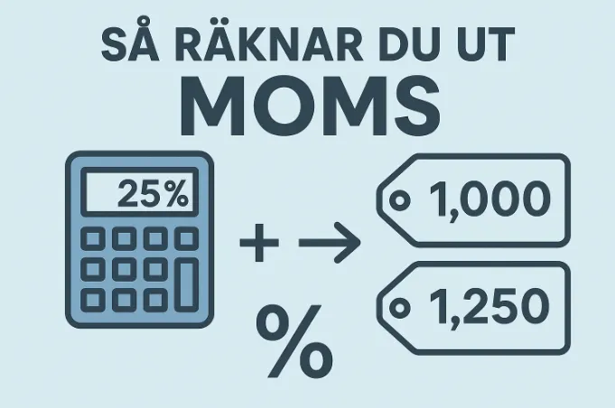 Räkna ut moms snabbt och enkelt Så räknar du ut moms – en komplett guide